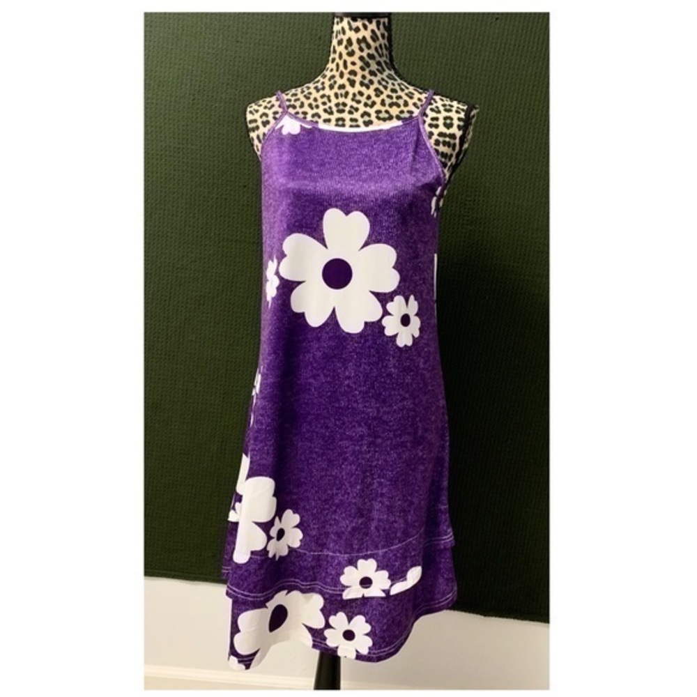 Purple Bon Apple Tea Dress